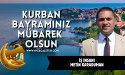 Metin Karaduman Kurban Bayram Mesajı