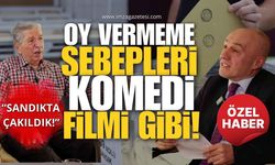 Oy Vermeme Sebepleri Komedi Filmi Gibi! "Sandıkta Çakıldık!"