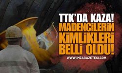TTK Maden Ocağında Kaza: Madencilerin Kimlikleri Belli Oldu