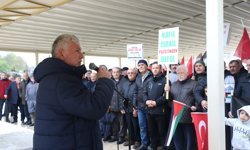 Zonguldak’ta Filistin’e Destek Platformu'ndan İsrail’e Tepki!