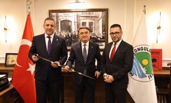 Erinç Sağkan’dan Başkan Erdem'e Ziyaret
