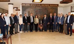 CHP heyeti ve Parti Meclis Üyesi Barut’tan GMİS’e ziyaret