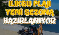 Ilıksu Plajı Yeni Sezona Hazırlanıyor