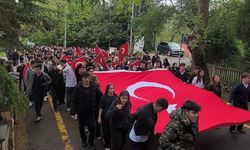 550 Öğrenciyle Muhteşem 19 Mayıs Yürüyüşü!
