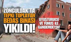 Zonguldak Acılık’ta Suç Yuvasına Dönen Metruk Bina Yıkıldı!