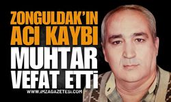 Zonguldak Çaycuma'da Muhtar Vasfi Yörübaş Vefat Etti