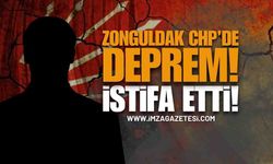 Zonguldak CHP'de Deprem: İstifa Etti!