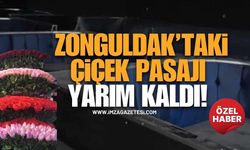 Zonguldak’taki Çiçek Pasajı Yarım Kaldı!