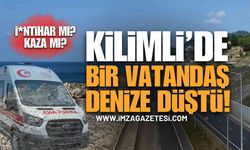 Zonguldak Kilimli'de Son Dakika: Bir Vatandaş Denize Düştü, Ekipler Seferber Oldu!
