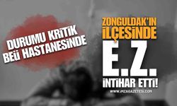 Zonguldak Kozlu İlçesinde Bir Vatandaş Canına Kıymak İstedi