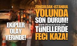 Zonguldak Kozlu Tüneli'nde Kaza: Trafik Tek Şeride Düştü, Sürücülere Uyarı!