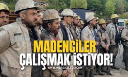 Kömür bizim ekmeğimiz! Madenciler çalışmak istiyor!