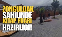 Zonguldak Sahilinde Kitap Fuarı Hazırlıkları!