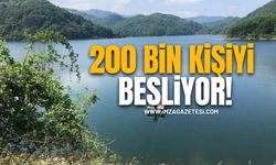 Zonguldak Ulutan Barajı 200 Bin Kişiyi Besliyor!