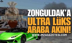 Zonguldak'a Ultra Lüks Arabalar Akın Etti