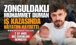Zonguldak'ı Yasa Boğan Ölüm! İş Kazasında Can Veren Muhammet Duman'dan Geriye 4 Aylık İkizleri Kaldı