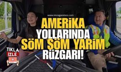 Zonguldaklı Baba-Kızın Tır Yolculuğu Sosyal Medyayı Salladı! Amerika Yollarında "Söm Söm Yarim" Rüzgarı