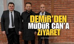 Zonguldakspor Kulüp Başkanı Harun Demir’den Gençlik Spor İlçe Müdürü Zafer Can'a Ziyaret...