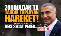 Zonguldak'ta Sedat Peker Hayrına Dikkat Çeken Hareket: Mezarlığı Tek Başına Temizledi!