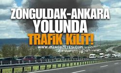 Zonguldak'tan Ankara'ya Gideceklerin Dikkatine: Yolda Trafik Kilit!