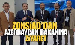 ZONSİAD Heyeti Azerbaycan Savunma Sanayii Bakanı Vugar Mustafayev’i Ziyaret Etti