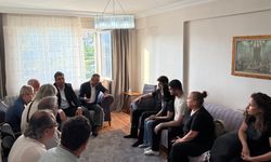Vali Osman Hacıbektaşoğlu'ndan Şahin Ören'in Ailesine Taziye Ziyareti