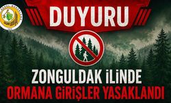 Zonguldak’ta Ormana Girişler Yasaklandı!
