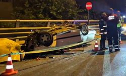 Takla atan araç hurda yığınına döndü! 19 Yaşındaki Sürücüde Son durum