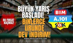 Market Devleri Yarışa Girdi! Binlerce Üründe Dev İndirim! Bu Fırsat Kaçmaz!