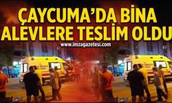 Çaycuma’da Gece Yarısı Yangın Paniği!