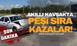 Akıllı Kavşakta Peşi Sıra Kazalar!