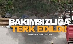 Zonguldak'ta Parklar Bakımsızlığa Terk Edildi!