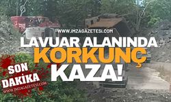 Lavuar Alanında Korkunç Kaza!