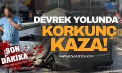 Devrek Yolunda Korkunç Kaza!