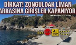Dikkat! Zonguldak Liman Arkasına Girişler Kapanıyor!