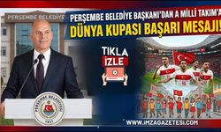 Belediye Başkanından A Milli Futbol Takımına Başarı Mesajı!