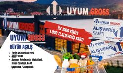Büyük Açılış İçin Müjde: Uyum Gross Market Dev İndirimler ve Hediyeyle Açılıyor!