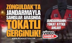 Çaycuma'da Gerginlik: Jandarma ve Şahıslar Arasındaki "Tokat" Anı Kamerada!