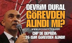 CHP'de Büyük Deprem: Zonguldak İl Başkanı Devrim Dural Görevden Alındı Mı?