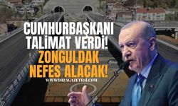 Zonguldak'a Nefes Aldıracak Yol İçin Cumhurbaşkanı Erdoğan'dan Talimat!
