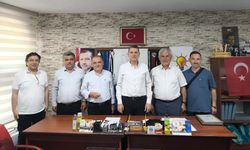 Memur-Sen ve Eğitim-Bir-Sen Yöneticilerinden AK Parti Çaycuma Teşkilatına Ziyaret