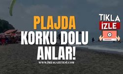 Plajda Korku Dolu Anlar! 3 Yaralı!