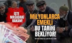 Milyonlarca Emekli Bu Tarihi Bekliyor! Maaşlarda Yeni Dönem!