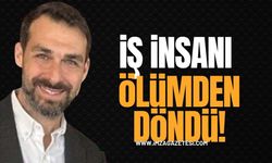 Ünlü İş İnsanı Ölümden Döndü! Lüks Cipi Takla Attı!
