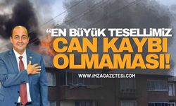 Eski Başkanın Apartmanında Çatı Yangını: "En Büyük Tesellimiz Can Kaybı Olmaması"
