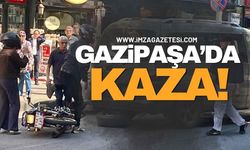 Gazipaşa'da Kaza! Ölümden Döndüler!