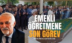 Emekli Öğretmen Hasan Uzun Son Yolculuğuna Uğurlandı
