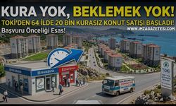 Kura Yok, Beklemek Yok! TOKİ’den 64 İlde 20 Bin Kurasız Konut Satışı Başladı
