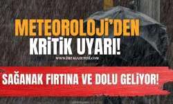 Meteoroloji'den 19 İl İçin Kritik Uyarı! Sağanak, Dolu ve Fırtına Geliyor!