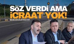 Mustafa Çağlayan Söz Verdi Ama İcraat Yok!